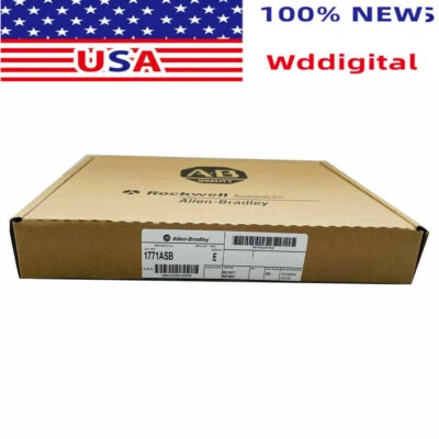 New Sealed Allen-Bradley 1771-ASB RI / O Adapter PLC-2/3/5 1771ASB Fast Shipping - Image 1 of 4