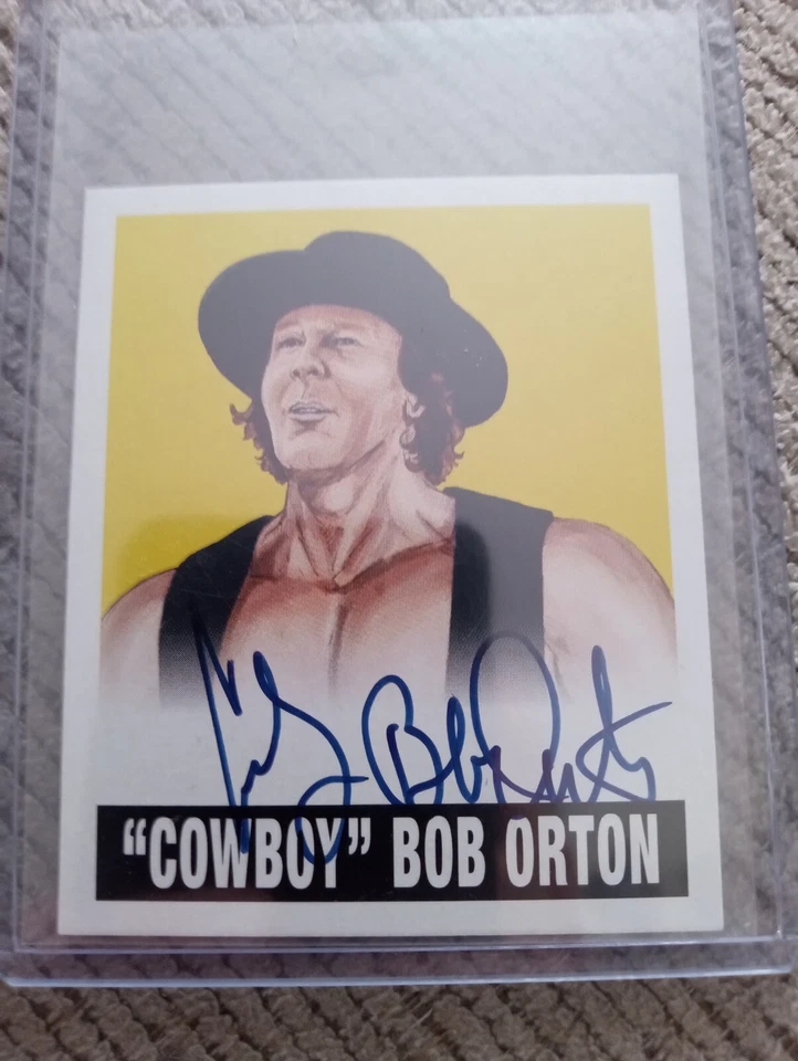 Cowboy Bob Orton 2012 Leaf Originals Wrestling Autograph 99/99 Auto WWE  - Image 1 of 2