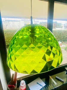 koziol Pendelleuchte Stella M, Kunststoff, transparent grün, 43,5 x 43,5 x 23,6 - Bild 1 von 2