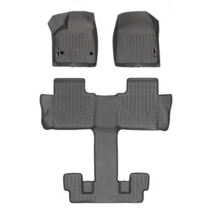 Smartliner Gray 1st, 2nd, & 3rd Row Floor Liners for GMC Acadia - Picture 1 of 1