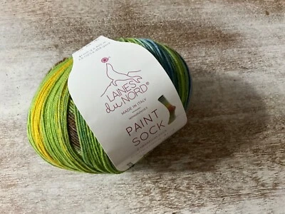 Laines du Nord PAINT SOCK fingering weight yarn 458 yards/100 grams Color 60 - Image 1 of 4