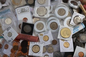 Coin Sale! - 30+ Pieces Per Lot!  - Silver, Old US Coins,   Wheats, And More! - Picture 1 of 10