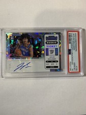 Jaylin Williams 2022 Panini Contenders NBA Cracked Ice On Card Auto PSA 10 /25