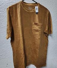 Pendleton Men's Short-Sleeve Deschutes Pocket T-Shirt, Mustard, Small