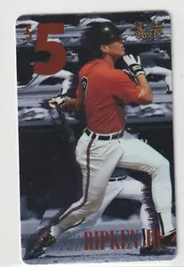 1996 Clear Assets Telefonkarten 5 $ #12 Cal Ripken Baltimore Orioles - Bild 1 von 2