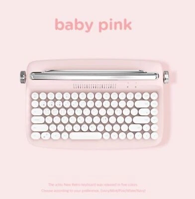 Actto Retro Mini Bluetooth Multi-Pairing Wireless Keyboard / B303 - Image 1 of 4