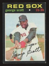 1971 Topps George Scott #9 Boston Red Sox