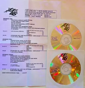 RADIO SHOW 5/22/99 BARRY SCOTT LOST 45s: LOVE & KISSES,BANGLES,8TH DAY,WEDNESDAY - Picture 1 of 2