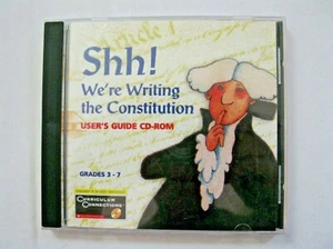 Shh! We're Writing The Constitution PC or MAC CD-ROM Jean Fritz - Picture 1 of 5