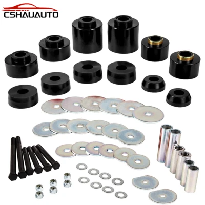 Juego de bujes de montaje de carrocería 4.4123R para Ford F150 F250 F350 1980-1998 2x4 4x4 Foto 1 de 4