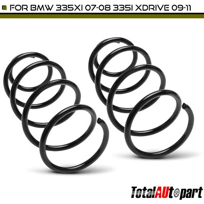 2Pcs Coil Springs for BMW E90 335xi 2007 2008 335i xDrive 2009 2010 2011 Front - Imagem 1 de 4