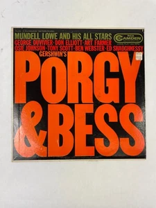 Porgy & Bess Mundell Lowe And His All Stars George Duvivier Vinyl Record - Picture 1 of 2