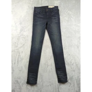 Jeans ajustados negros Diesel Doris para mujer talla 25x32 denim elástico súper ajustado - Imagen 1 de 13