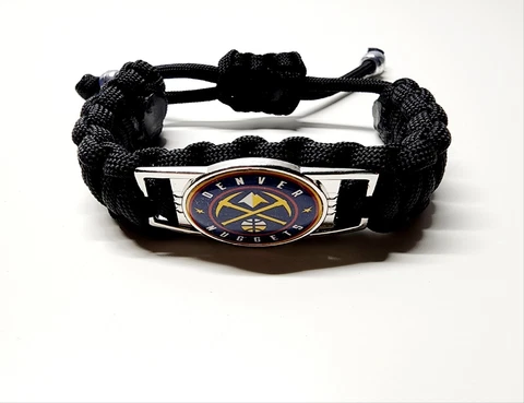 Denver Nuggets Adjustable  Bracelet Fan Apparel & Souvenirs Basketball NBA Cover