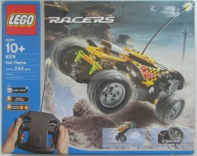 LEGO Technic Radio Control - Drome Racers - HOT FLAME RC CAR 8376 100% COMPLETE  - Image 1 of 4