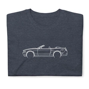 T-shirt softstyle per Ford Mustang GT 2010 cabrio proprietari auto regalo maglietta - Foto 1 di 10