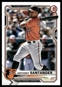 2021 Bowman #3 Anthony Santander
