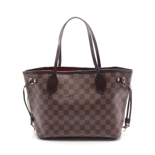 LOUIS VUITTON（LV） Borsa a tracolla Louis Vuitton Neverfull PM N51109 Damier tela pelle Ebene