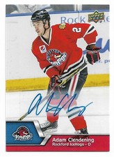 2014-15 Upper Deck AHL Autograph AUTO #86 Adam Clendening