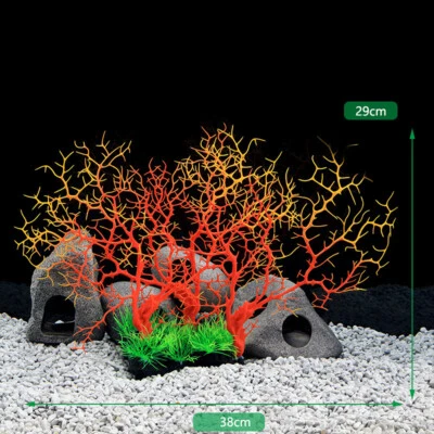 Artificial Tree Coral Reef Plant Aquarium Ornaments Fish Tank Lanscape Decor DIY - Image 1 of 4