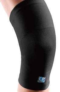 LP 647 BLACK Knee Brace Sleeve For Arthritis Pain Relief Injury Recovery Size XL - Picture 1 of 5