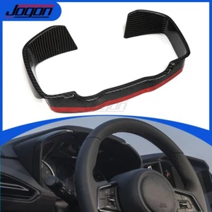 Cubierta medidor de instrumentos velocímetro de carbono real para Subaru WRX VB STI S4 2022-2024 - Imagen 1 de 18