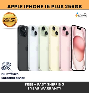 Apple iPhone 15 Plus 256GB Fully Unlocked 5G - Excellent - Picture 1 of 13