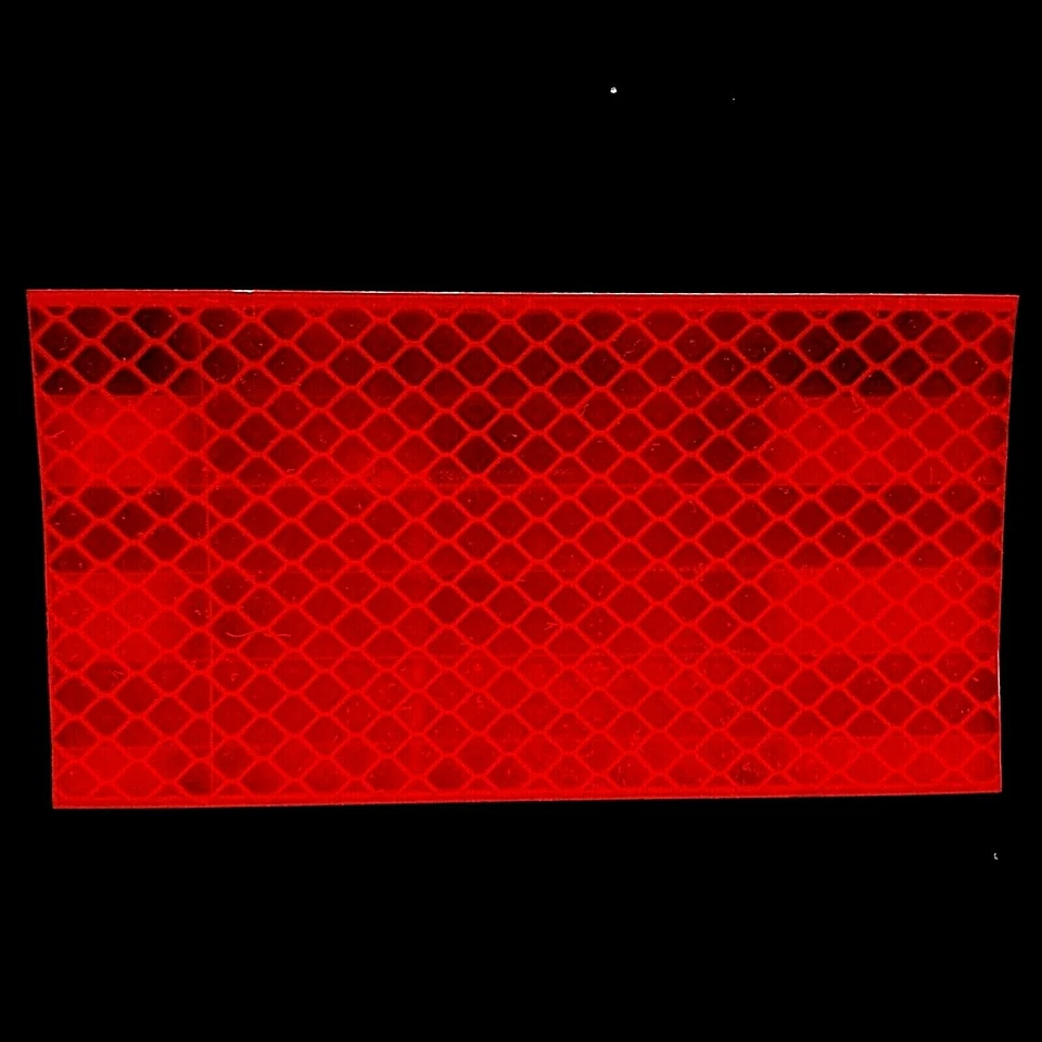 3M Scotchlite Streifen Reflexfolie Reflektorfolie Reflektor Rot selbstklebend