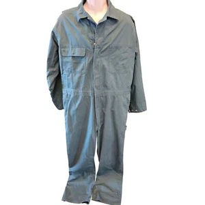 Big Mac Vintage Gr. 46 Alt TALL Langarm Grün Overall Workwear Reißverschluss ^ - Bild 1 von 9
