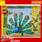 Lego® Creator 3-in-1 Exotic Peacock #31157 Brand New Same Day Express Post