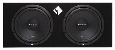 Rockford Fosgate R2-2X12 Subwoofer Dual-Subbox Gehäuse 30 cm (12") 500 Watt RMS - Bild 1 von 4