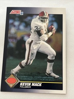 1991 Score Kevin Mack Browns #470 C13 - Image 1 of 2
