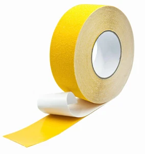 Cinta Antideslizante Autoadhesiva 25mm, 50mm Amarillo Antideslizante Tiras Cinta Adhesiva - Imagen 1 de 4