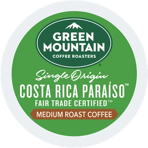 Green Mountain Coffee® Roasters Costa Rica Paraiso KCups, Medium Roast, 24 Count - Picture 1 of 2