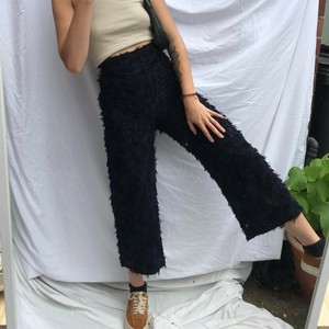Широкий нитке Zara повседневные брюки 