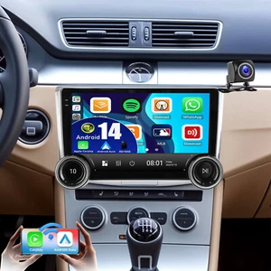 4+64GB 10.1" Android 14 Carplay Autoradio Für VW Passat VW B7 CC 10-2015 GPS SWC - Bild 1 von 12