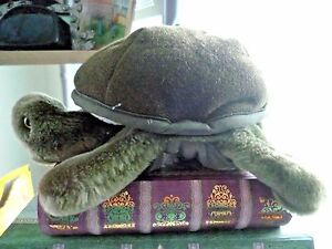 Folktails Folkmanis turtle hand puppet stuffed plush toy reptile w/tags