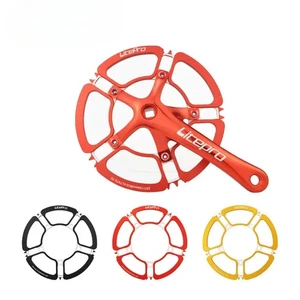 53T 56T 58T Chainring 130BCD 5-Bolt Crankset Sprocket Folding Bike Chainwheels - Picture 1 of 42