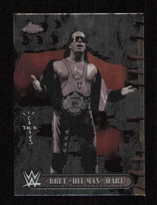 BRET "HIT MAN" HART Base 2025 Topps Chrome Cactus Jack WWE #62 - Bild 1 von 2