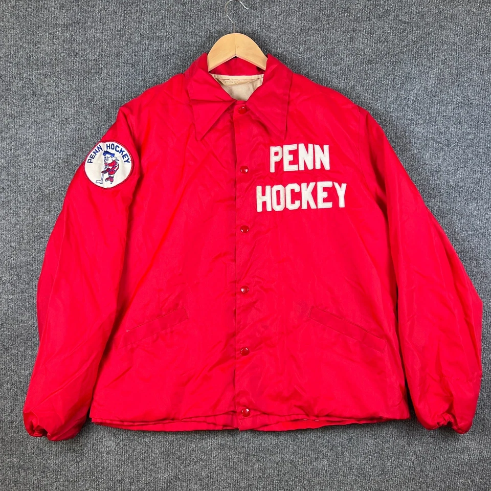 Винтажная мужская куртка University of Pennsylvania L Penn Ivy League 70-е сделано в США - Изображение 1 из 4
