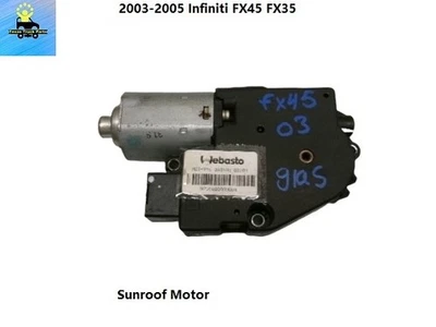 91295CG220 03 04 05 Infiniti FX45 FX35 Sunroof Sun Roof Glass Motor OEM - Image 1 of 4
