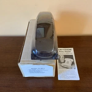 Telefono desktop vintage Conair modello TT 301-I montaggio a parete sigillato in fabbrica marrone - Foto 1 di 7
