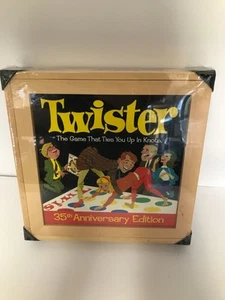 Twister 35th Anniversary Edition Wood Box Hasbro Nostalgia Series NEW SEALED! - Picture 1 of 2