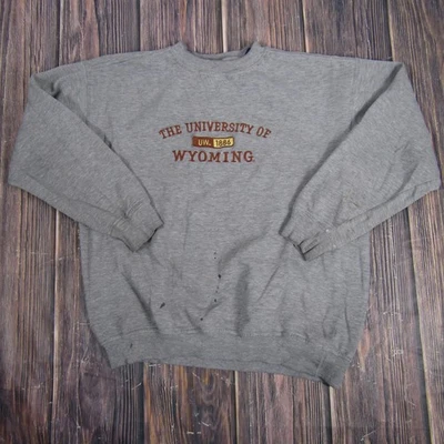 Moletom masculino University of Wyoming grande Crable Sportswear gola redonda pulôver - Imagem 1 de 4