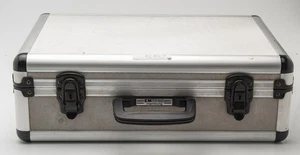 Embags Hamburg Kamerakoffer Alluminio Valigia Fotocamera Suitcase Argento - Picture 1 of 6