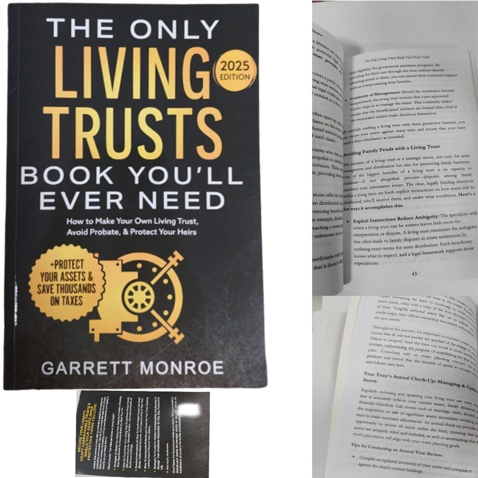 The Only Living Trusts Book You’ll Ever Need Paperback New Book - Image 1 of 1