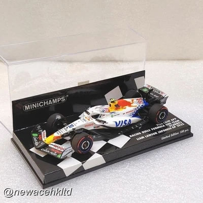 VISA CASH RB FORMULA ONE VCARB 02 #30 JAPAN GP 2025 MINICHAMPS 1/43 #417250330 - Image 1 of 2