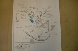 XJS SWIRL POT FUEL TANK FILTER ALSO FITS E-TYPE SER 3, XJ6, XJ12, XJS C29445 - Picture 1 of 5