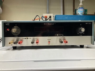 VIZ WP-705 WP705 Supplyst 0-50V DC 0-2A probado funcionando Foto 1 de 4