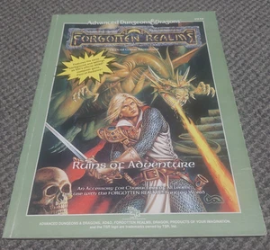 Ruins of Adventure - Forgotten Realms Advanced Dungeons & Dragons TSR 9238 - Imagen 1 de 4